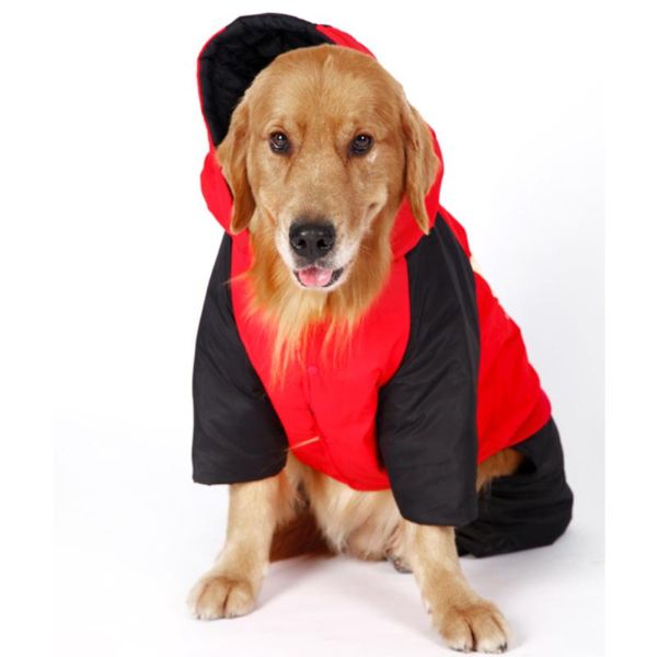 

large dog clothes winter big clothing outfits jumpsuit samoyed husky labrador doberman golden retriever costumes apparel