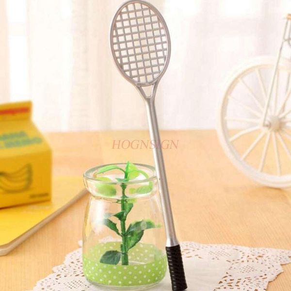 

gel pens badminton racket pen sleeve black signature fun student stationery