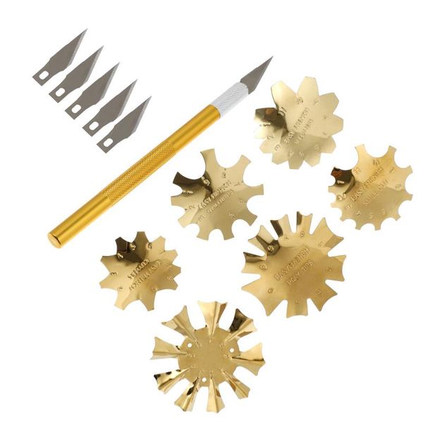 

nail art kits 1 set durable making practical diy tool french trimmer