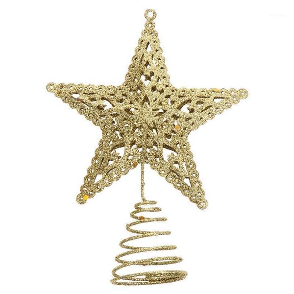 

christmas decorations xmas tree ers star decoration adornments for home er (golden)