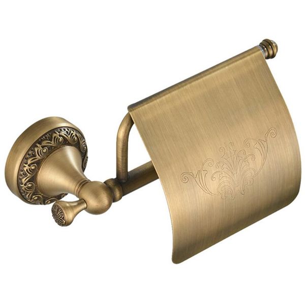 

toilet paper holders 1 pc punch type roll rack copper holder for bathroom