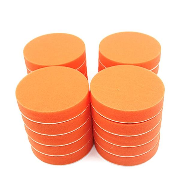 

hand & power tool accessories 20pcs 125mm gross polishing buffing pads 5 inch flat sponge car polisher clean waxing auto paint maintenance c