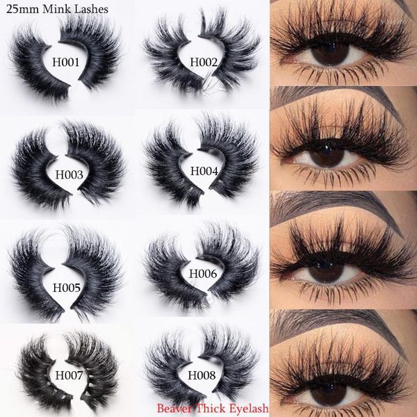 

1pair fashion 25mm mink false eyelashes 12 layers wispies fluffy long dramatic lashes thick eye extension beauty makeup tool1