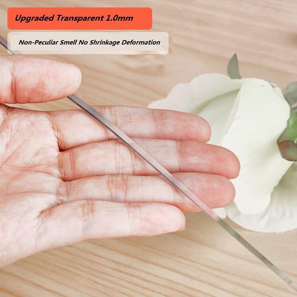 

table cloth transparent matte pvc soft glass tablecloth waterproof and oil-proof tea mat crystal board coffe