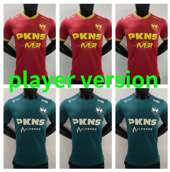 

22/23 selangor fc soccer jerseys player version home red away green 2022 2023 malaysia super league oliver buff ifedayo olusegun brendan gan, Black;yellow