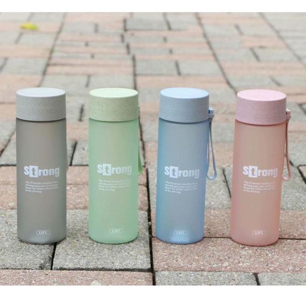 

water bottle gzfuquan outdoor sports 370ml pp plastic tour hiking portable bottles