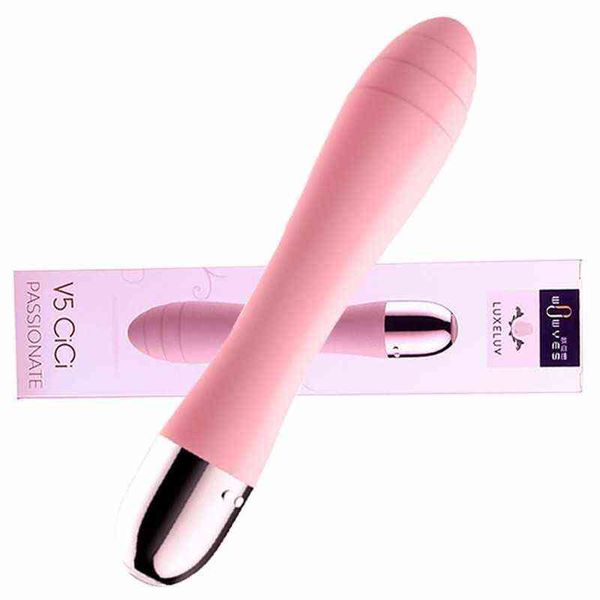 Uova Uomo Nuo Rosa USB Ricarica Dildo G Spot Vibratore Forte Proiettile per Le Donne Stimolatore Clitoride Massaggio Giocattolo Del Sesso Femminile 1124