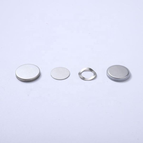 

men's socks cr2032 coin cell case with o-rings for battery research, Black