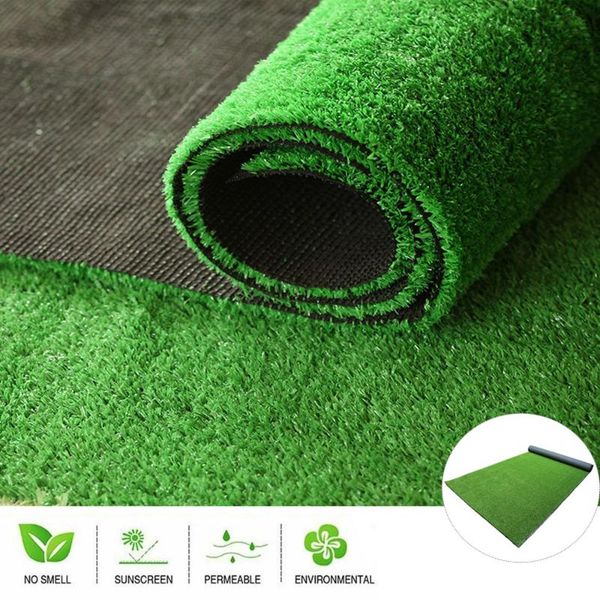 

decorative flowers & wreaths artificial turf green easy to install drainage environmental protection diy garden fake balcony floor decoratio