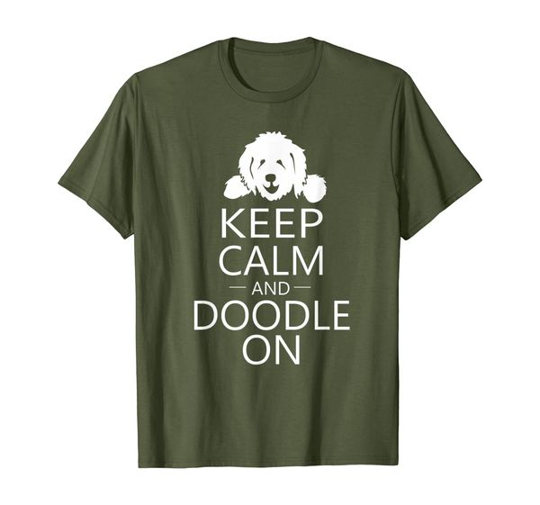 

Keep Calm Doodle On | Goldendoodle Labradoodle Dog T-Shirt, Mainly pictures