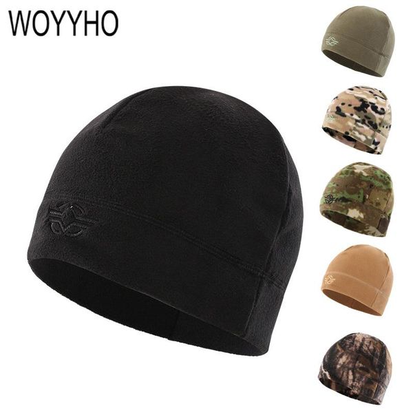 

outdoor windproof hiking caps,winter warm fleece fishing cycling hats,autumn hunting military tactical caps hats, Black;white