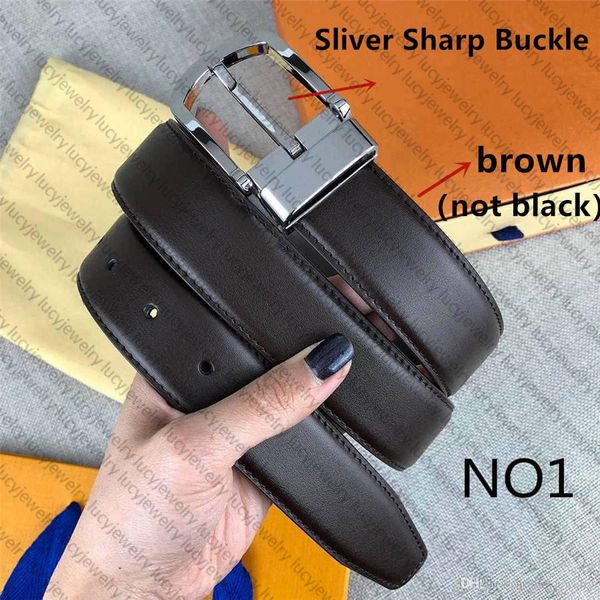 

belts belts mens womens belt casual needle buckle 16 model fashion style width 3.5cm highly quality t2302031, Black;brown