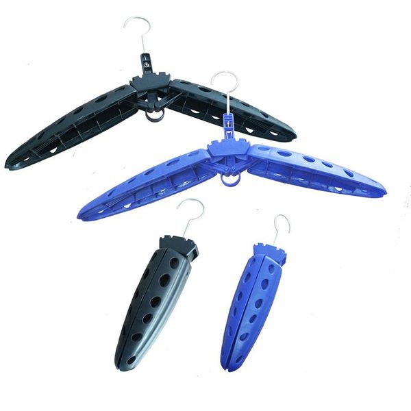 

1/3pc multifunctional folding clothes hanger with thickened diving heavy duty swimming suit wetsuit holder hangers & racks