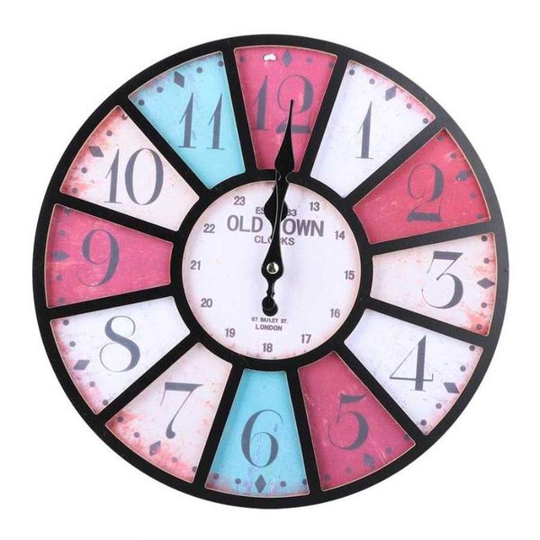 

wall clocks clock vintage wall-mounted hanging living room bar high quality