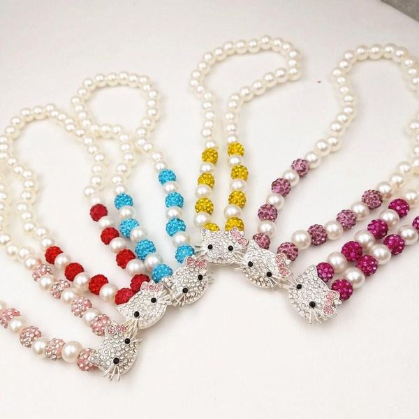 

fine girl gift cute romantic pendant set chain necklaces, Silver