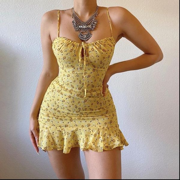 

women dress summer v neck floral print off shoulder ruffle party lace up backless mini dresses vestidos, Black;gray