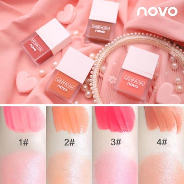 

blush liquid face color waterproof brighten maquiagem long-lasting moisturizing