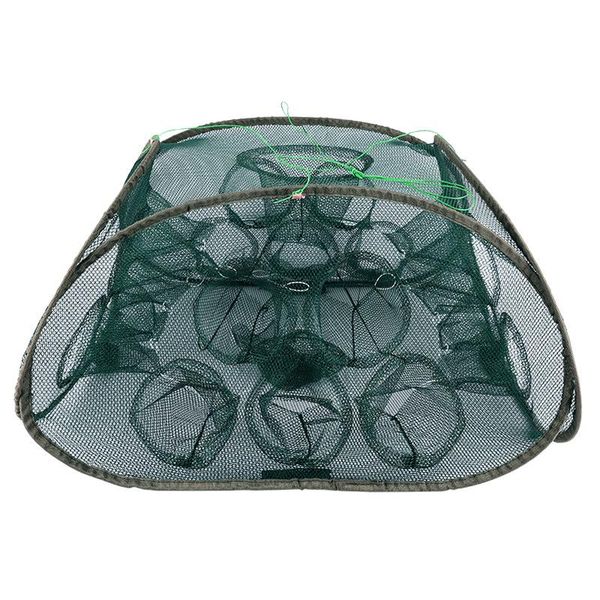 

fishing net cage shrimp lobster automatic folding tool artifact hand throw accessories