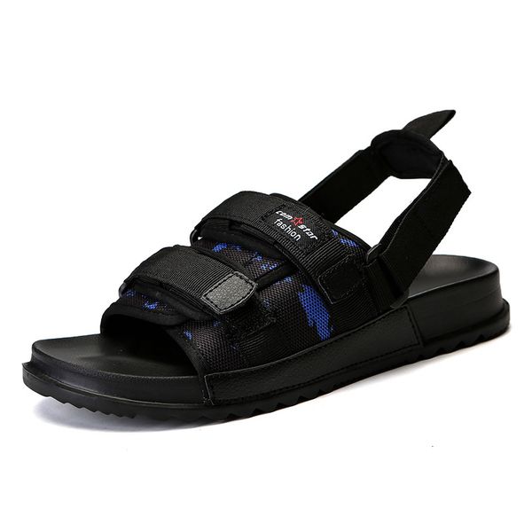 

dress shoes man beach sandals summer comfortable men walking anti slip mens outdoor slippers uliz, Black