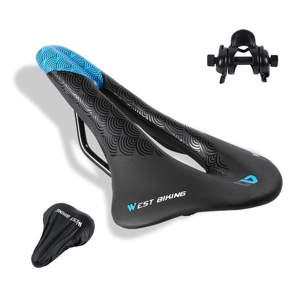 

bike saddles bicycle seats mountain comfortable cushion saddle road breathable pad