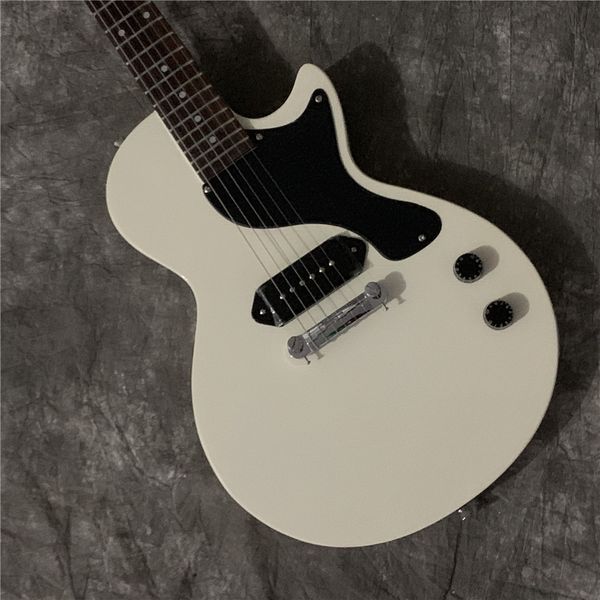 

china oem factory brand cream color / yellow color electric guitar