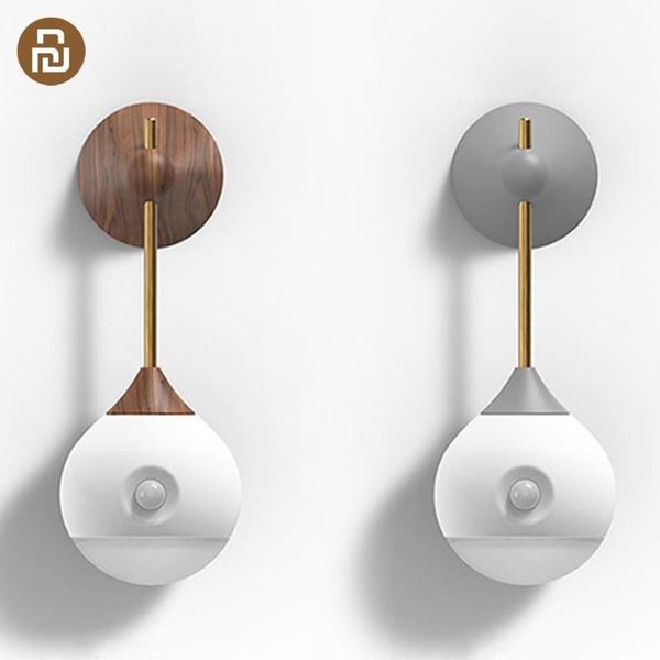 

smart home control []original sothing sunny intelligent human body induction led light rechargeable battery voice hand-held