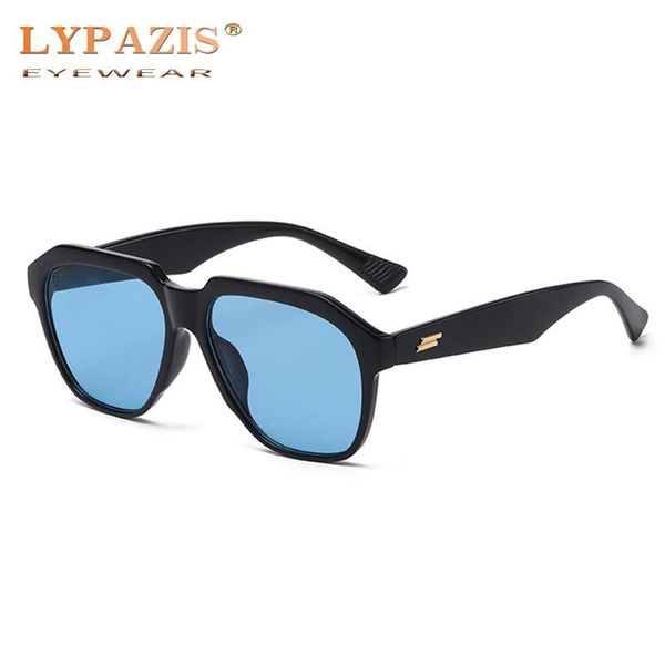 

sunglasses fashion retro square aviation womens men vintage trendy shades designer hip hop yellow blue sun glasses, White;black