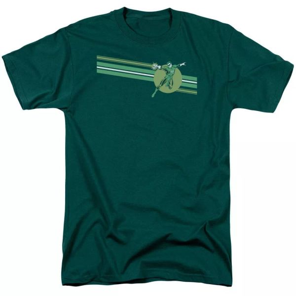 

Green Lantern - Lantern Stripe T-Shirt DC Comics Sizes S-3X NEW, White;black