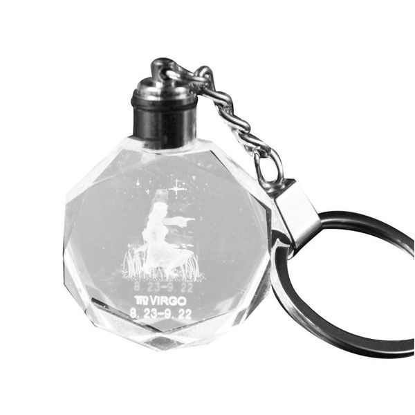 

hooks & rails 3d polygonal rhombus crystal keychain pendant