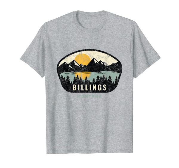 

Billings Montana, Outdoors, MT NW Vacation Gifts T-Shirt, Mainly pictures
