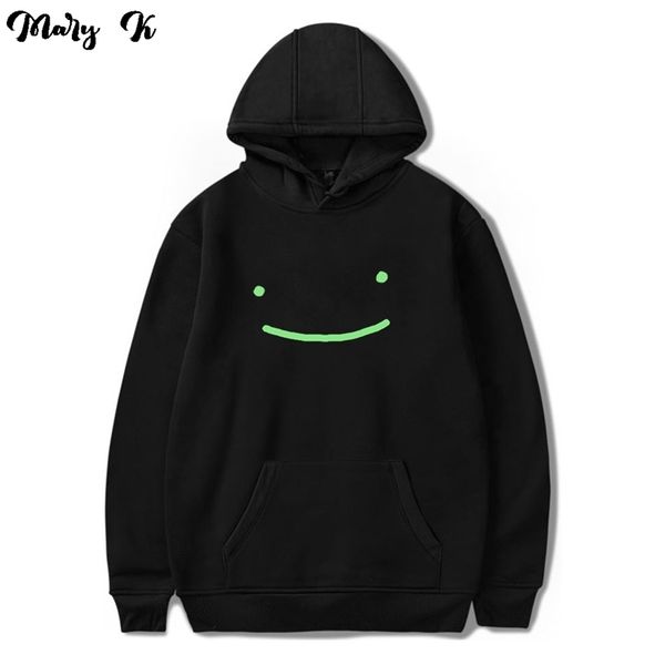 

dream merch hoodie sweatshirts men women pullover harajuku tracksui 210813, Black