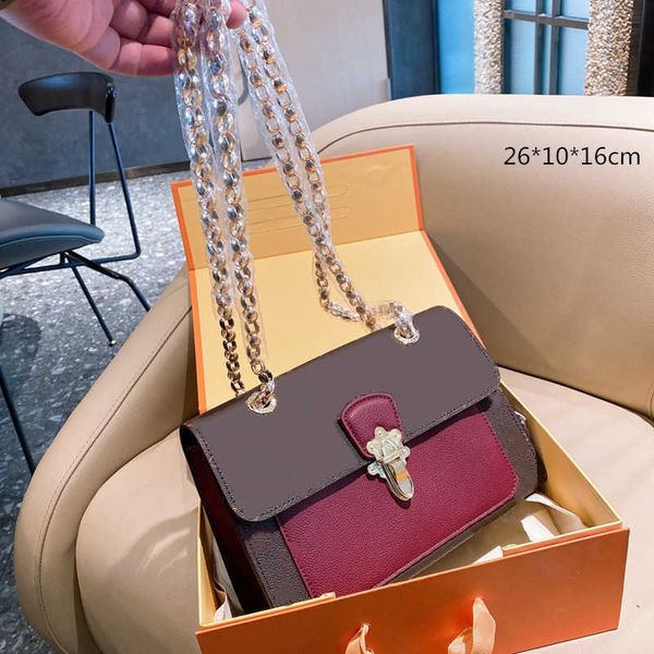 

designer luxury bag women shoulder s red hands designers chain arrow crossbody sack flowers fashion envelope flaps cowhide l21020 women&#039