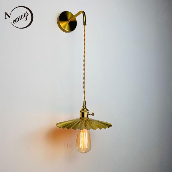 

wall lamp nordic creative lights led 16 styles japanese style brass glass for living room bedroom cloakroom bedside lamps