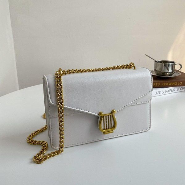 

designer luxury women's bags all-match chain shoulder messenger quality pu leather ladies crossbody female handbag