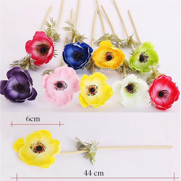 

artificial silk rose bouquet flower branch real touch holding flowers home wedding party decoration diy decorative & wreaths