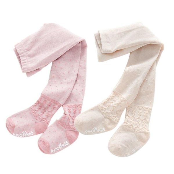 

footies lovely infant baby kid girls toddler warm combed cotton pantyhose long stockings tights bottoms 1-6y year p2, Blue
