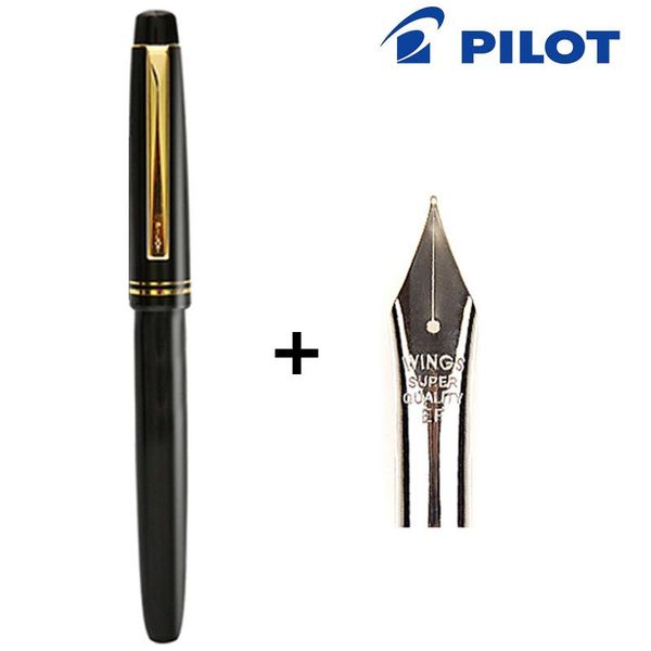 

fountain pens japan pilot classic upgraded edition 78g+ student word calligraphy contains ink transferr replace ef nib 1 piece
