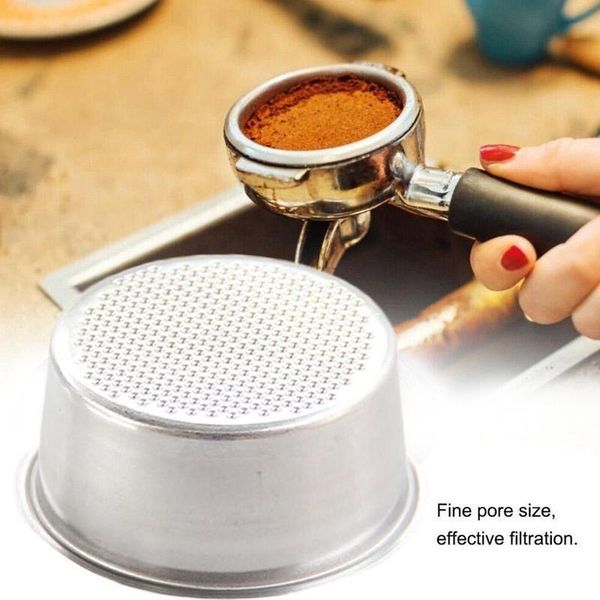 

coffee filters 1pc steel porous filter bowl basket for espresso/machine maker part tea
