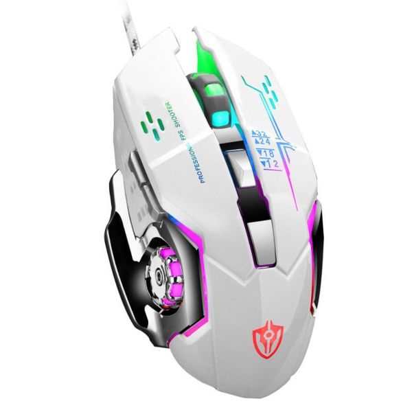 

mice wired professional gaming mouse optical usb computer gamer game silent for pc