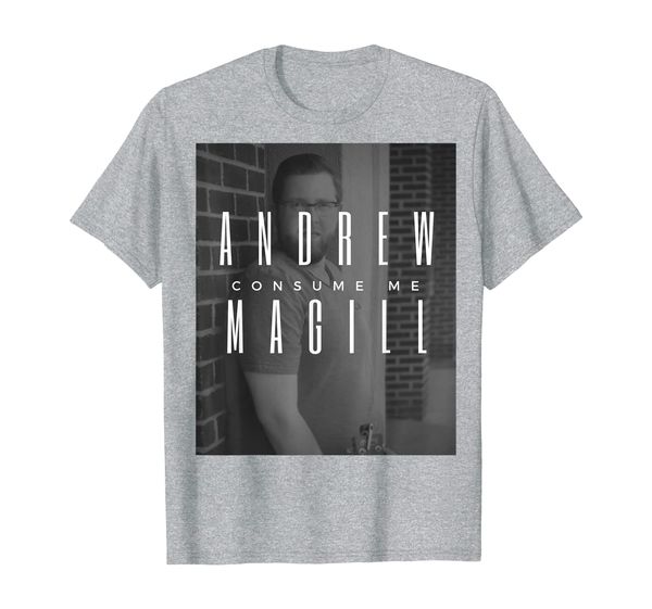 

andrew magill music consume me t-shirt, White;black