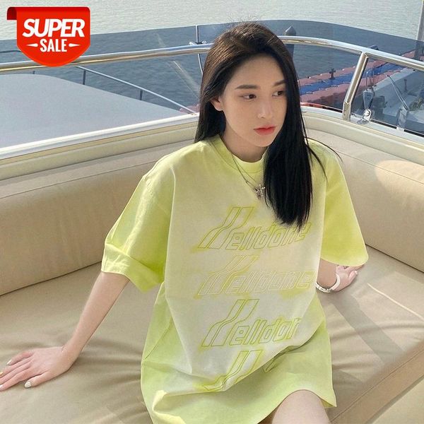 

men's women's t-shirts round neck tees with letter print inside and outside loose-fit heavy-duty tie-dye cotton casual, White;black