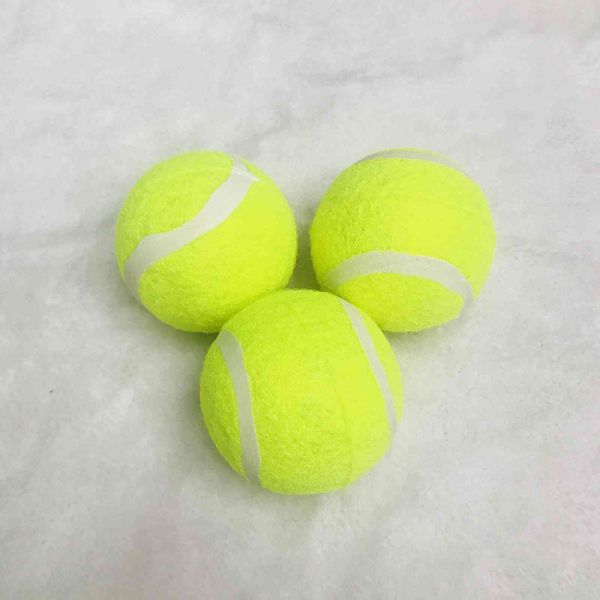 

oulite pet tennis dog training bite throw wear-resistant rubber
