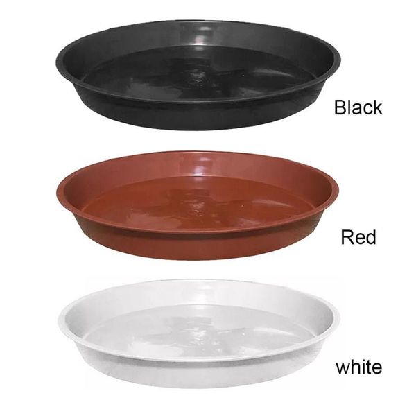 

planters & pots 10 pcs flower pot tray plastic mobile xhassis round base holder