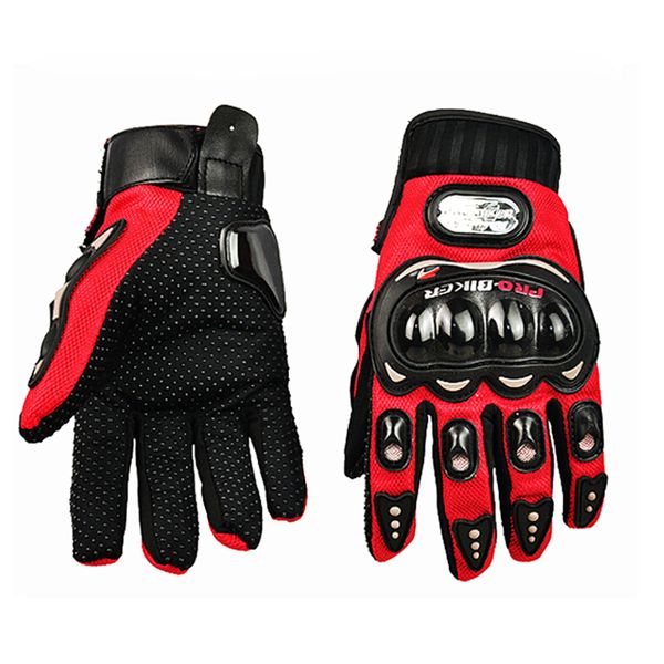 Outdoor Sports Pro Biker Motosiklet Eldivenleri Tam Parmak Moto Motosiklet Motokros Koruyucu Dişli Guantes Yarış Glove310Y