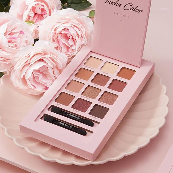 

beauty shiny long-lasting eye shadow makeup matte palette1