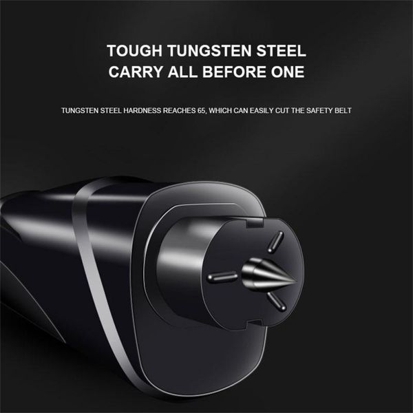 

keychains car safety hammer keychain stainless steel broken window glass portable auto emergency rescue tool knife for lifebelt keyring, Silver