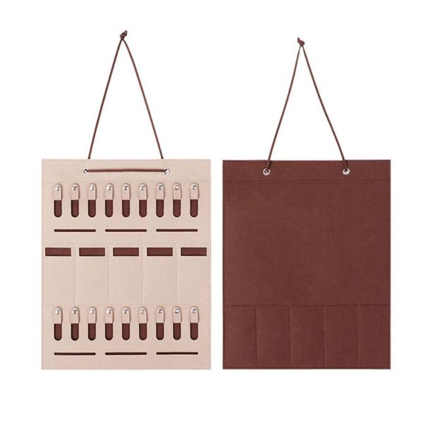 

storage bags hanging sunglasses eyeglasses organizers felt jewelry holder bag organizer wall stand 40*50cm 30*40cm