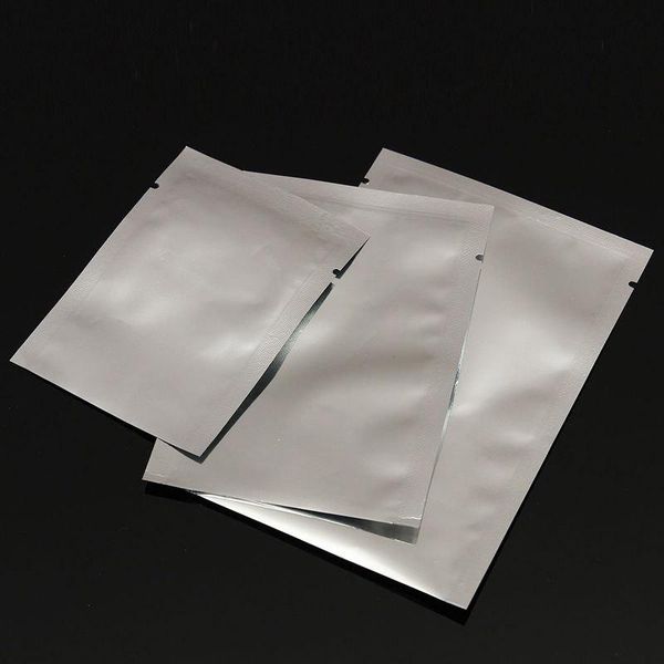 

storage bags 100pcs heat seal aluminium foil vacuum pouches grade for nuts sec88