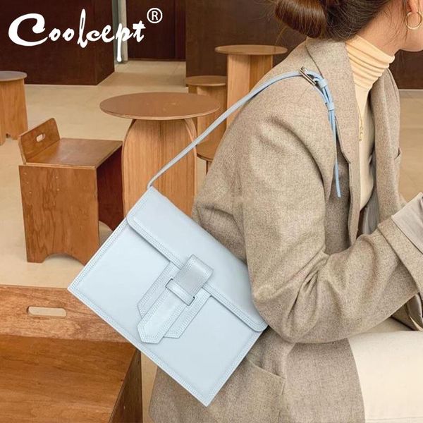 

shoulder bags coolcept women armpit bag satchels pu leather quality summer fashion luxury daily female handbag