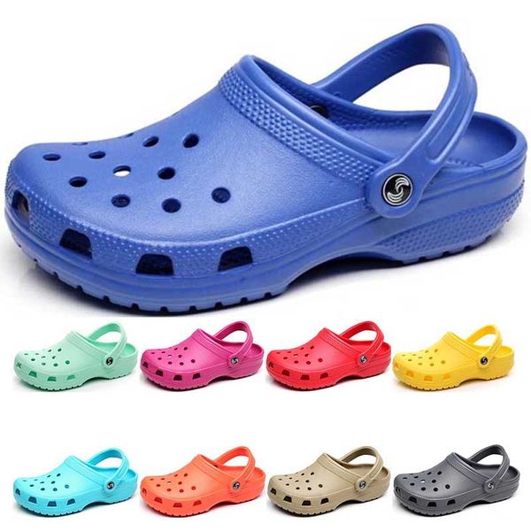 

3333 hotsale fashion Sandals Slip On Casual Beach Waterproof Shoes men Classic Nursing Clogs Hospital Women Slippers Work Medical, 1 36-42
